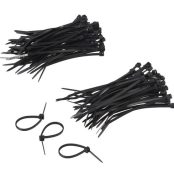 CABLE TIES - BLACK 400MM
