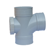 PVC - INSPECTION TEE 1/2"