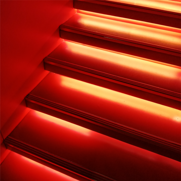 SNEHA STAIR CASE LIGHTS - RECTANGULAR RED