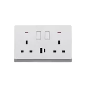 SOCKET C&G - DOUBLE WHITE