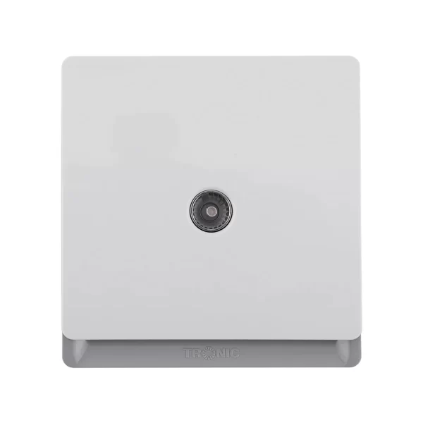 SOCKET - COAXIAL SINGLE OUTLET IVORY