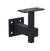 WALL BRACKET - SQ BLACK GD PUD01