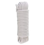 WHITE TWISTED ROPES 7MM X 10MTRS