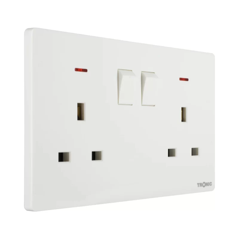 SOCKET C0SLICK-DOUBLE WHITE